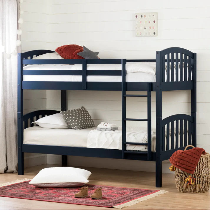 Solid Wood Bunk Beds 39'' Summer Breeze Navy Blue 11820