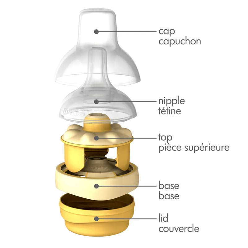 Tétine avec bouteille 150ml