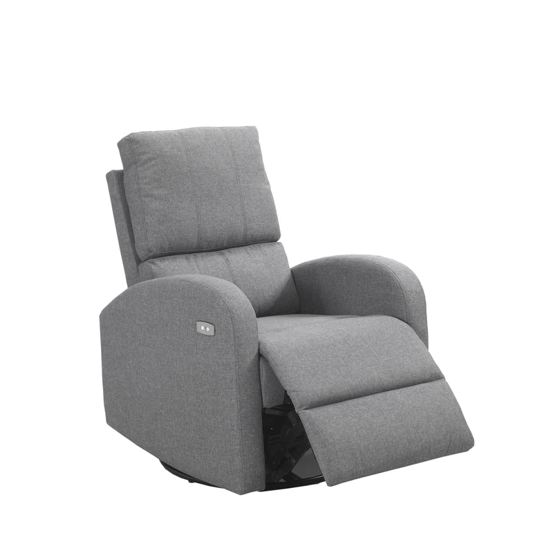 Electric Chair with USB port - Light grey