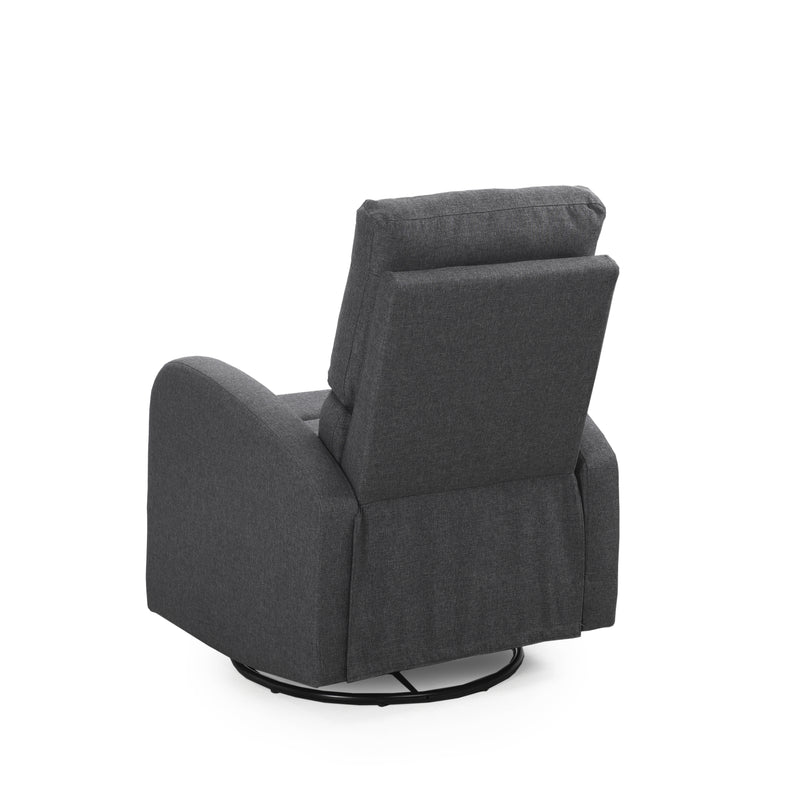 Fauteuil Pivotant Manuel avec port USB - Gris foncé