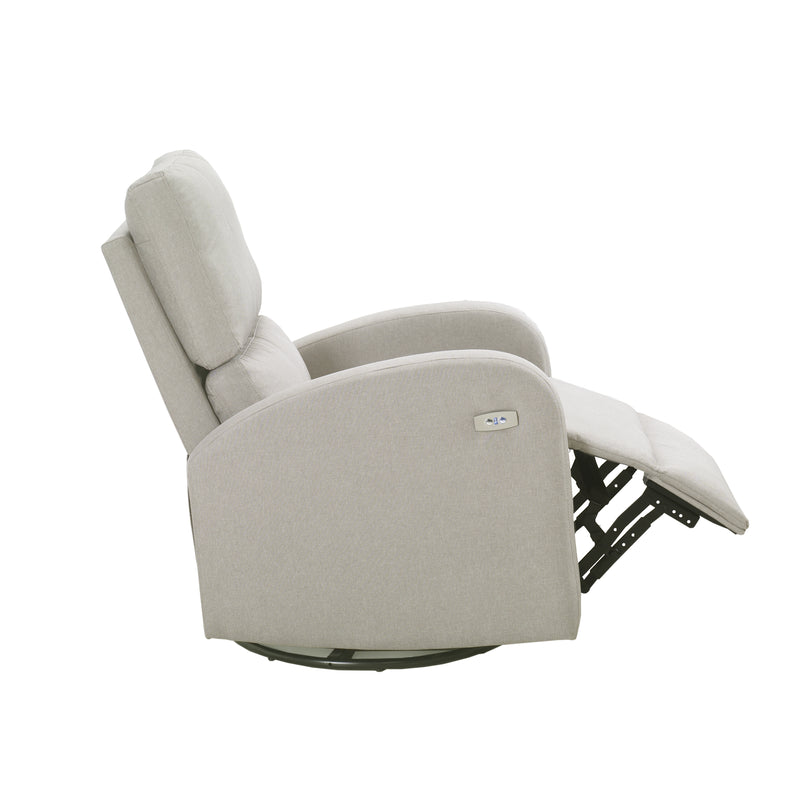 Fauteuil Pivotant Électrique avec port USB - Beige