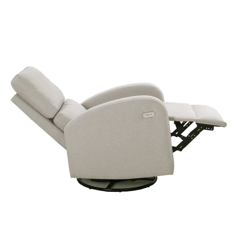 Fauteuil Pivotant Électrique avec port USB - Beige