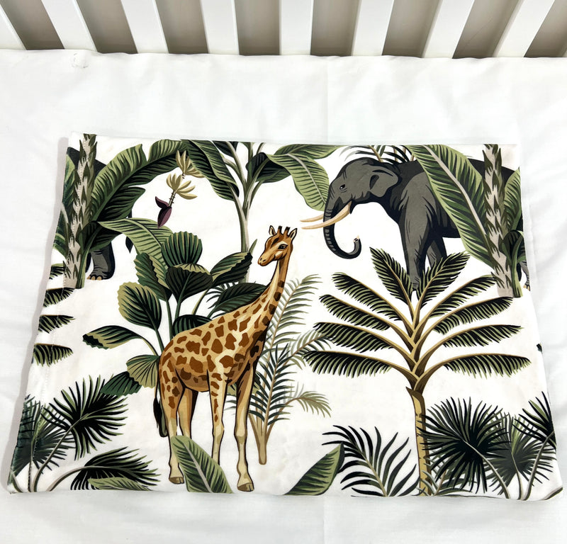 Couverture en minky - Jungle