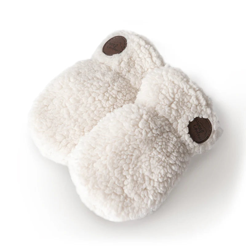 Coffret cadeau Coulou Ourson Sherpa 4 accessoires 0-6 mois- Crème