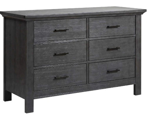 Como forever crib and double dresser Distressed Granite