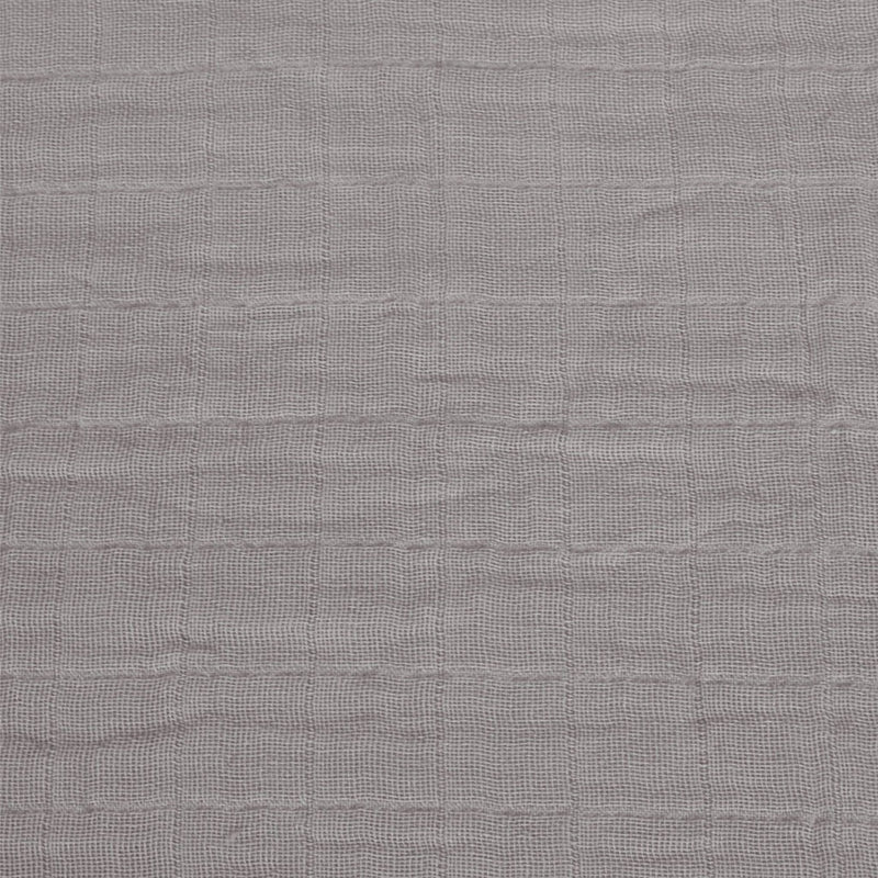 Couverture mousseline de coton - Taupe