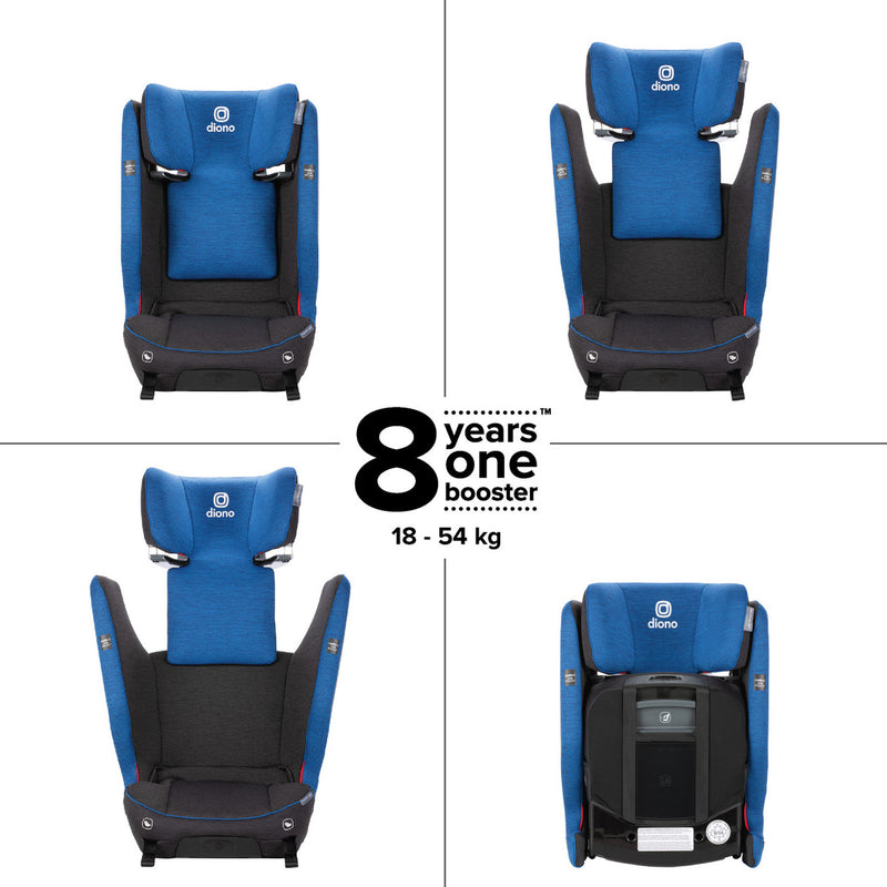 Siège rehausseur Monterey 6XT Safeplus - Bleu