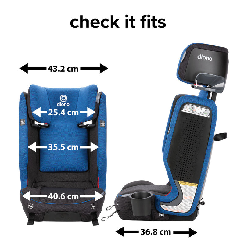 Siège rehausseur Monterey 6XT Safeplus - Bleu