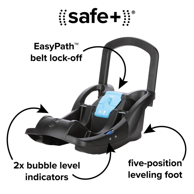 Siège d'auto pour bébé LiteClik 30 R SafePlus - Noir