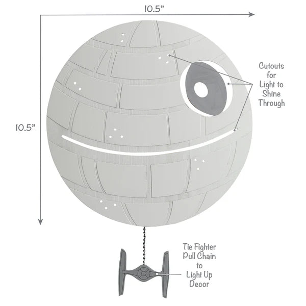 Lampe murale décorative - Star Wars Millennium Falcon