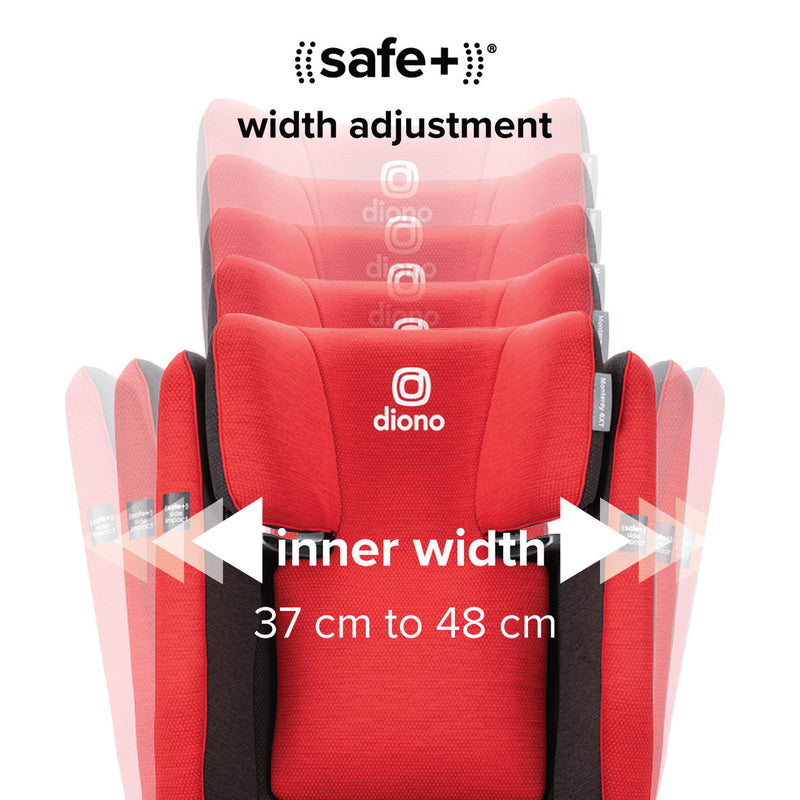 Siège rehausseur Monterey 6XT Safeplus - Rouge