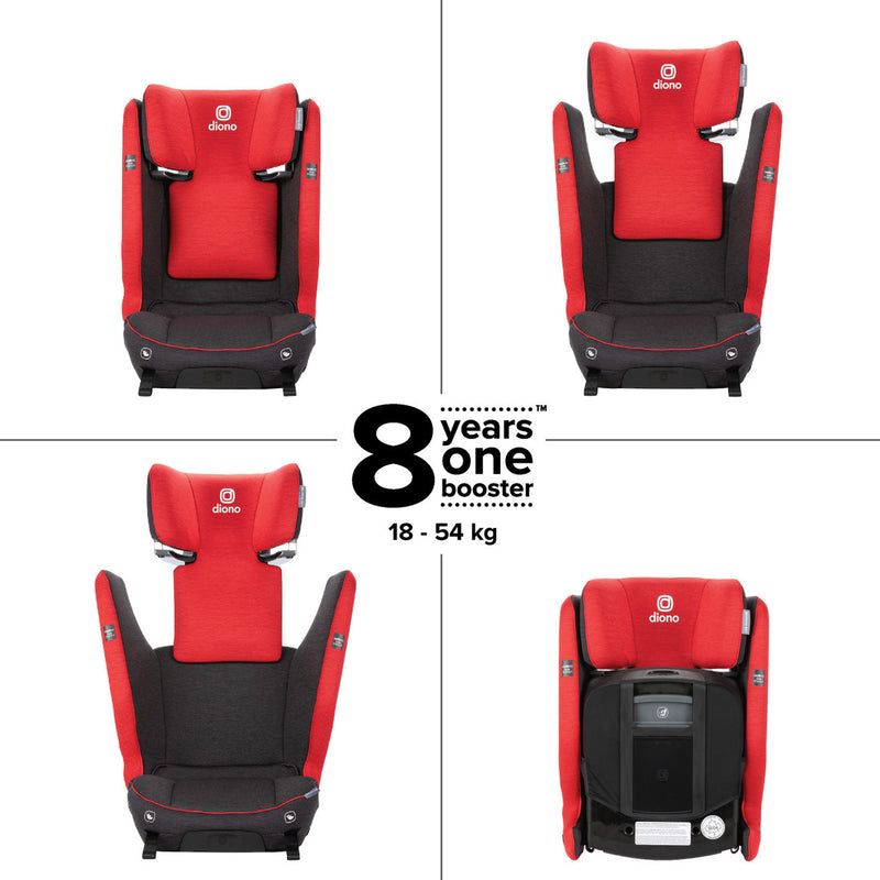 Siège rehausseur Monterey 6XT Safeplus - Rouge