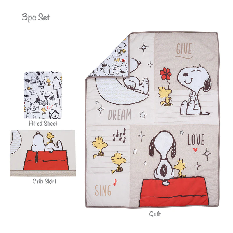 Ensemble 3 morceaux - Snoopy Love