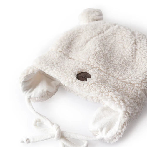 Tuque Ourson crème - Sherpa