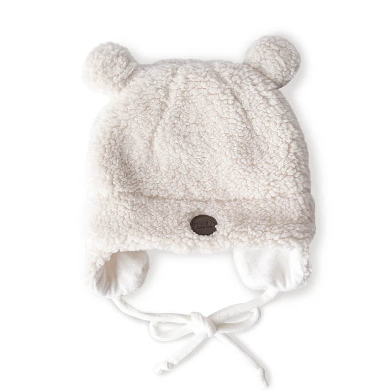 Tuque Ourson crème - Sherpa